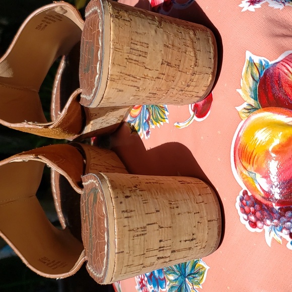 Sam Edelman Suede Ranger Wedge Sandals Size 9 - Picture 8 of 16